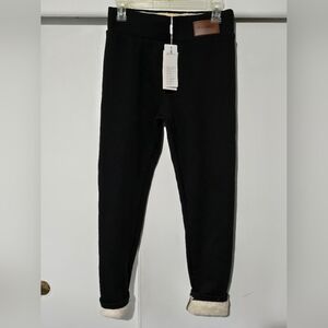 Black High-Rise Leggings with Tag